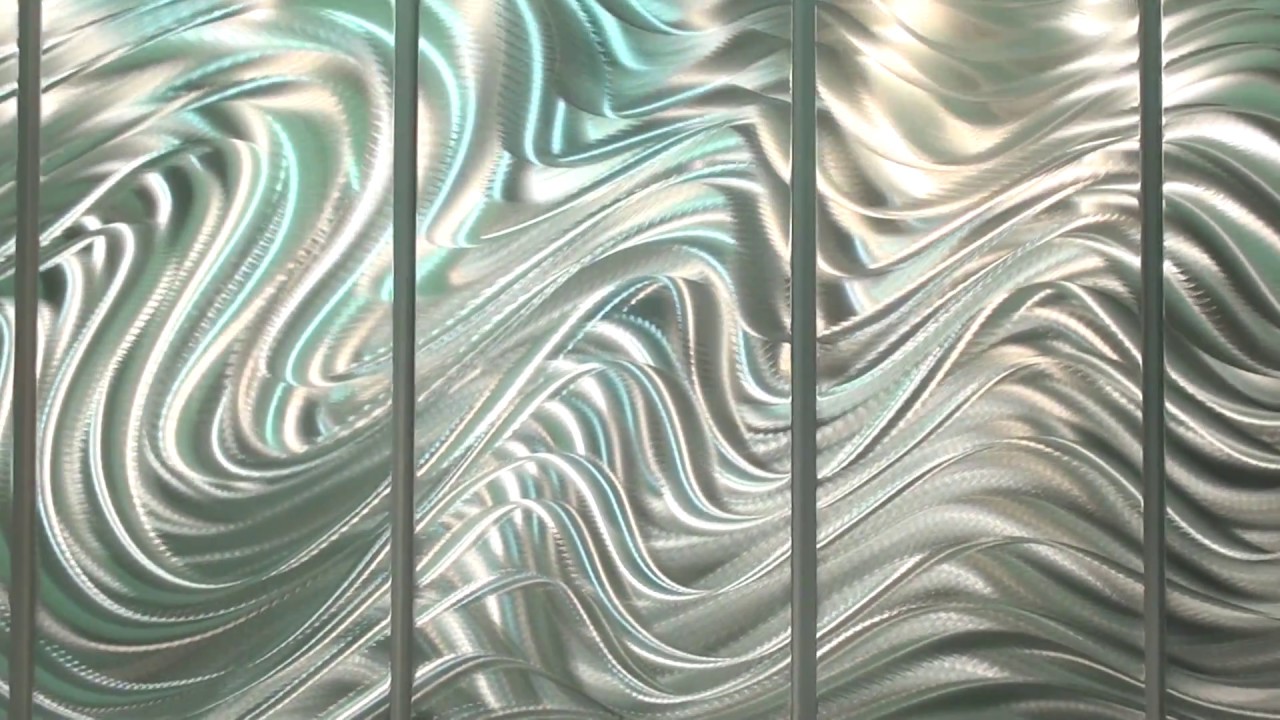 Hypnotic Sands - Fine Abstract Metal Modern Art by Jon Allen