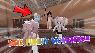 MM2 Funny Moments (HACKERS AGAIN😭)
