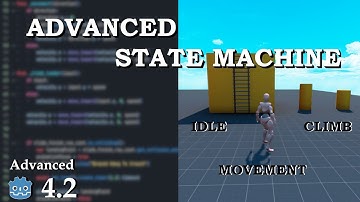 Advanced State Machine - Learn Godot 4 3D - no talking