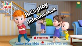 Let’s Play Hide and Seek with Super JoJo! 🏠✨√ •|Nursery Rhyme Video •|π🎵