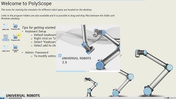 How to install Universal robot offline simulator