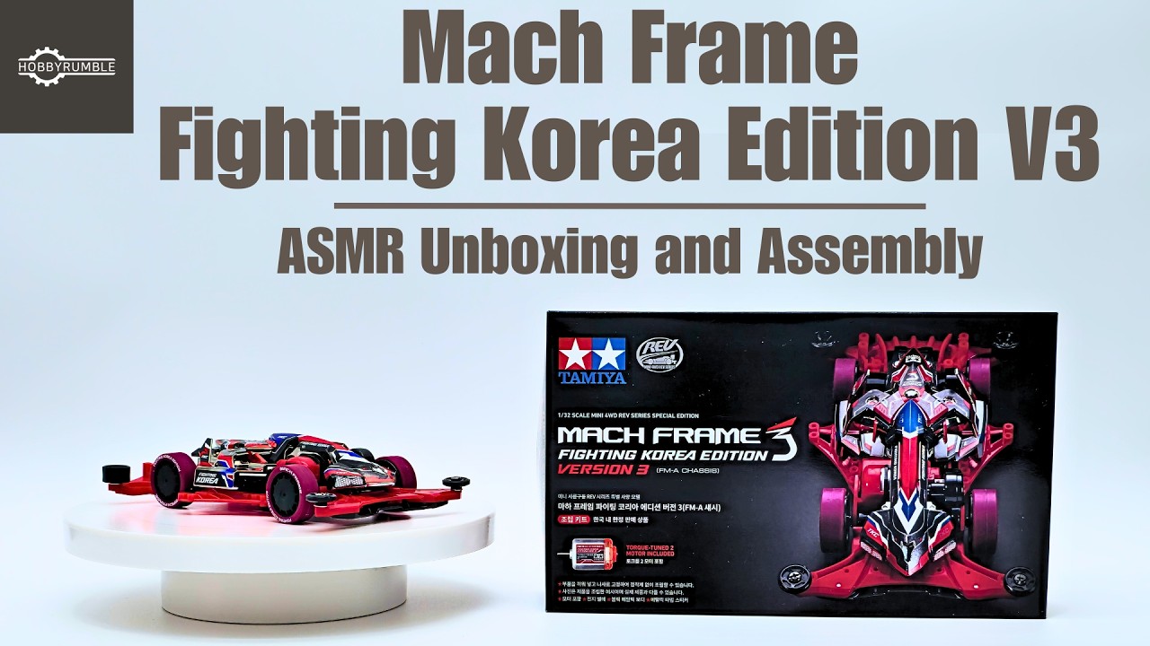 Mach Frame Fighting Korea Edition Version 3 ASMR Unboxing & Assembly ...