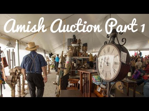 Amish Auction in Clarita Oklahoma  Inside a Amish Auction  amish   auction   amishlife  Aniques