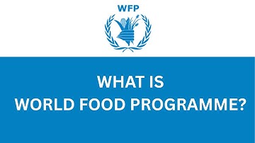 WHAT IS WFP?