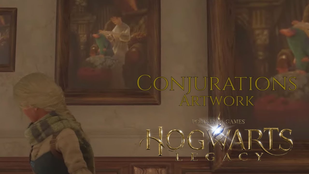 Hogwarts Legacy Conjurations Artwork YouTube