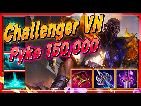 LOLTH :  Pyke 150,000 วิธีแบกตำแหน่งซัพพอร์ต (Challenger VN)