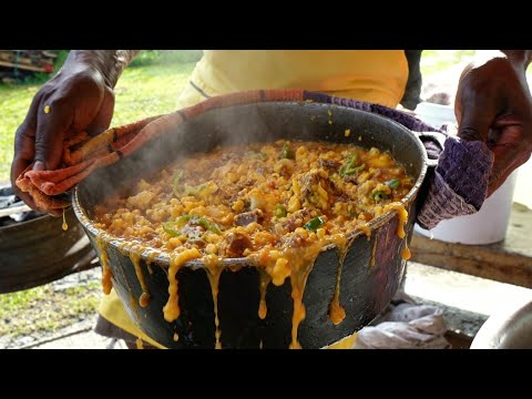 JAMAICA Food Master - King Of Northeast Food | Eating Tons!