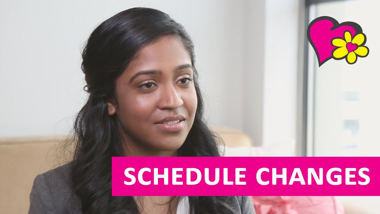 Who do I talk to if I need to make a schedule change? elderly care singapore