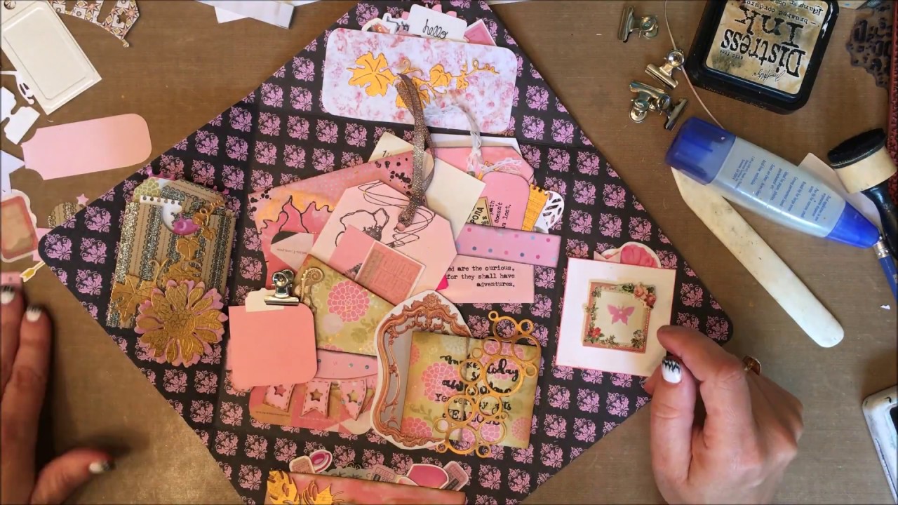 Snailmail goud en roze