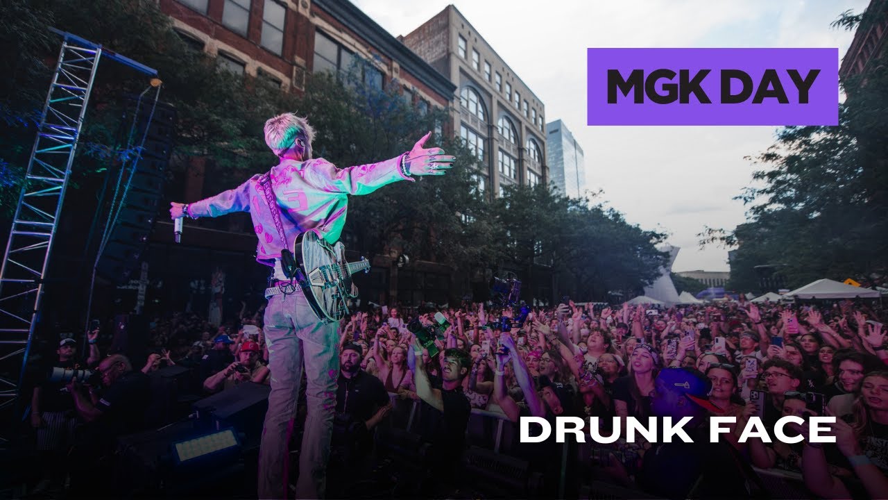 drunk face | MGK DAY 2024