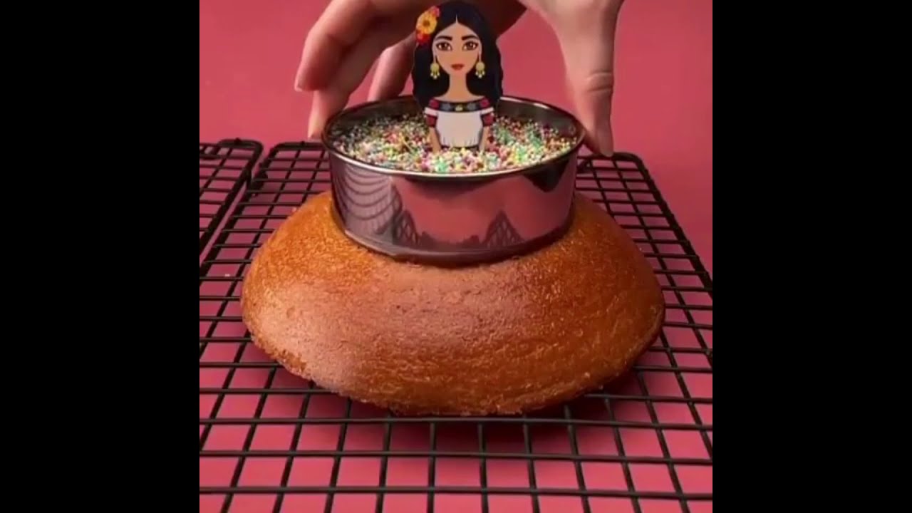 The pull up Doll cake 