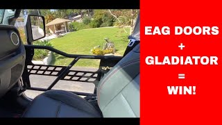 EAG Safari Tubular Door on the Jeep Gladiator LE and some more updates