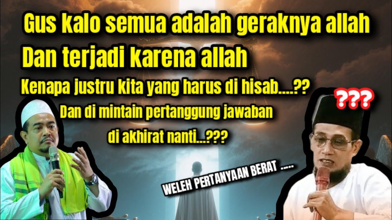 💥 Gempar ketika jama'ah ini bertanya💥Kenapa Kita yang Akan Dihisab di Akhirat Nanti Gus.