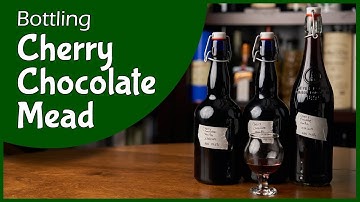 Melomel - Cherry Chocolate Vanilla Mead - Bottling!
