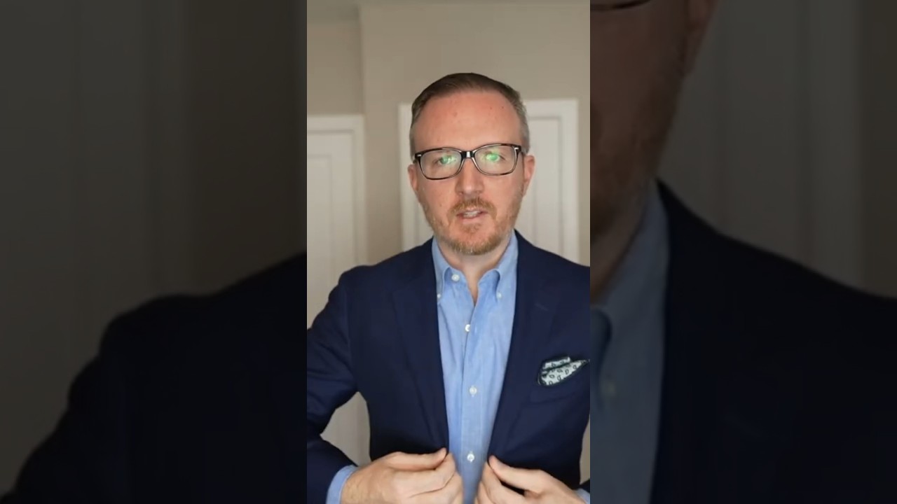 Sport Coats Need To Fit Properly! 