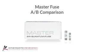 Transform Your Audio System: Synergistic Research Master Fuse vs Purple fuse: A/B Audio Comparison.