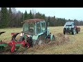 MTZ-82 Stuck Plowing