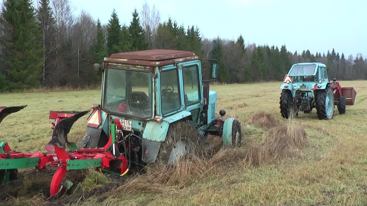 MTZ-82 Stuck Plowing