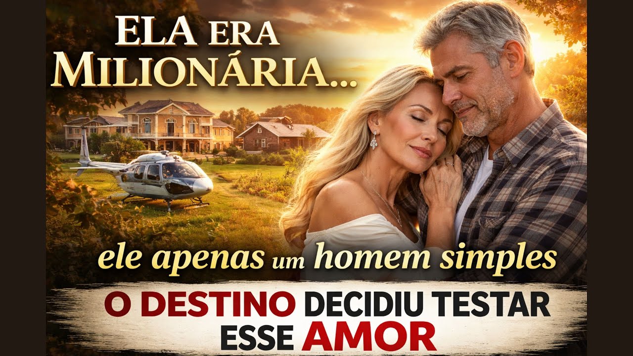 Ela era milionária… ele apenas um homem simples. O destino decidiu testar esse amor...