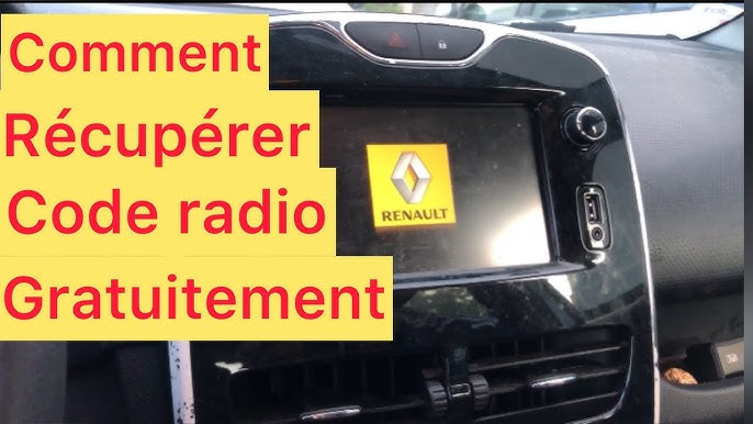 Comment récupérer le code autoradio Renault Gratuitement ! 