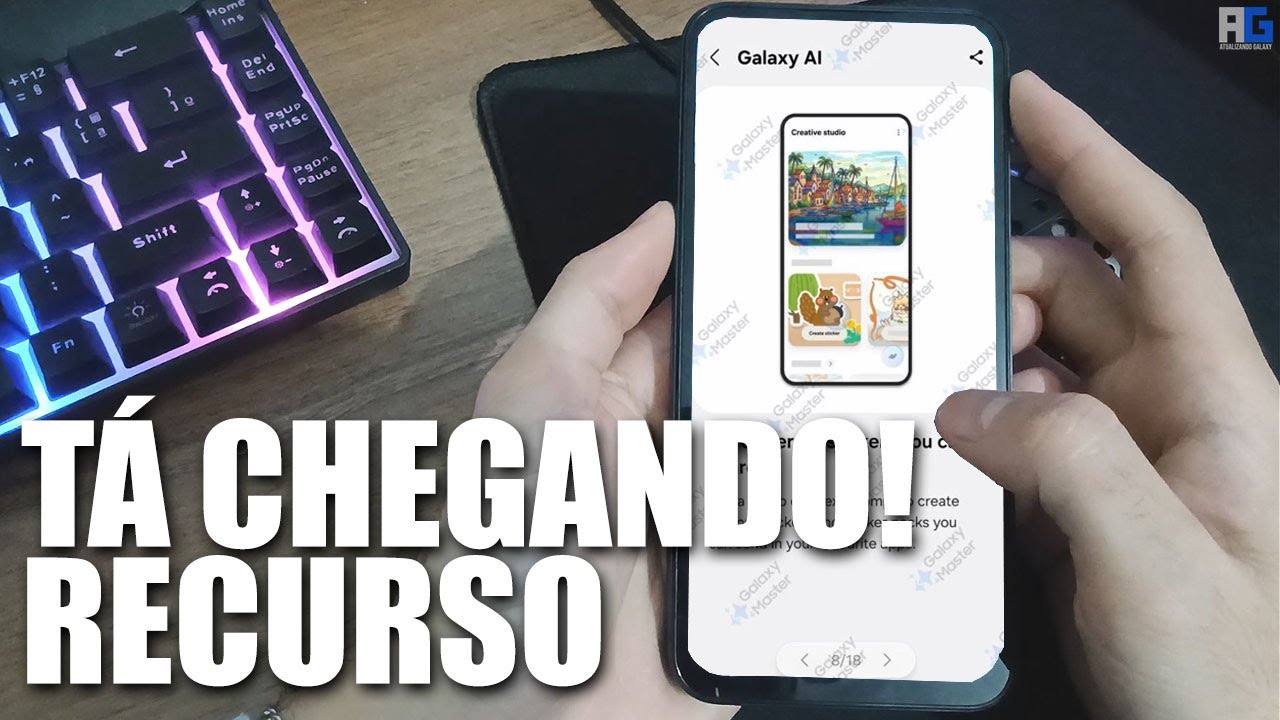 PREPAREM-SE!! TÁ CHEGANDO ESTE RECURSO no SEU GALAXY