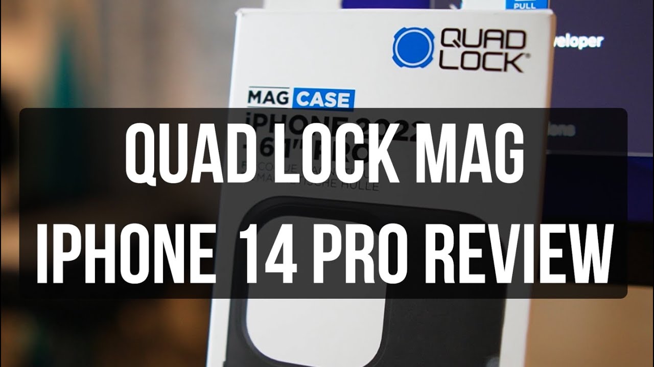  Quad Lock MAG Case for iPhone 14 Black : Cell Phones &  Accessories