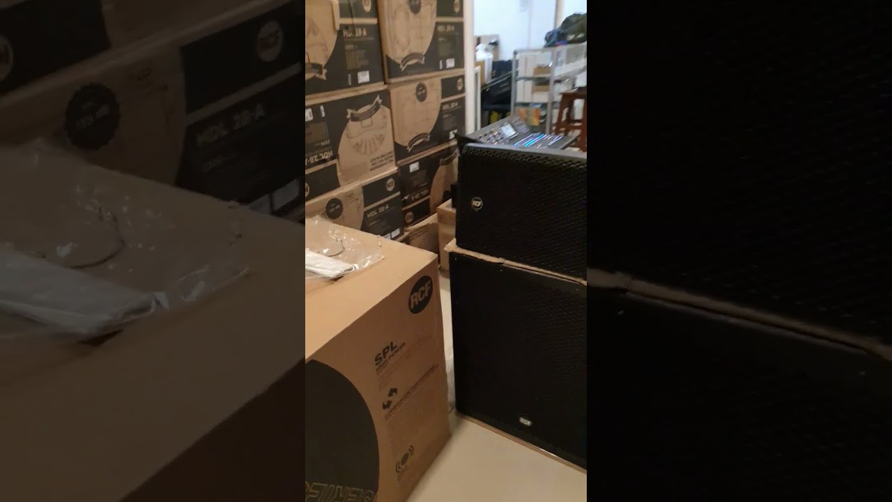 Midas M32 Live + RCF HDL28A + RCF SUB8004AS, Perfecto 👍🏻👍🏻👍🏻 