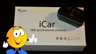 видео ELM327 Bluetooth Vgate iCar