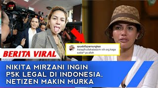 MIRIS! Nikita Mirzani Sebut PSK Wajib Dilegalkan, Netizen Dibuat Murka