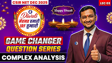 CSIR NET Mathematics Complex Analysis | Most Expected Questions for 2025 Exam!