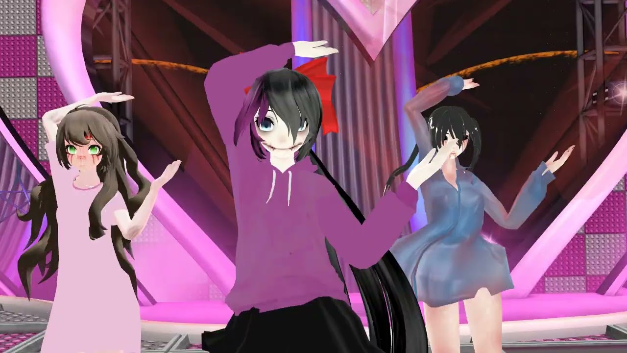 (MMD) Creepypasta (Girls)  Sexy love
