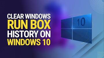 🖥️ How to Clear Windows Run Box History on Windows 10 2024 [Protect Your Privacy]