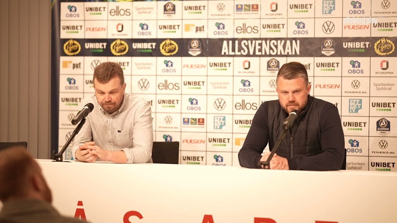 Höjdpunkter & presskonferens - IF Elfsborg - GIF Sundsvall 3-1