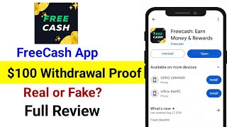 FreeCash Earn Money & Rewards | FreeCash App Withdrawal Proof | Is FreeCash App Real or Fake? screenshot 1