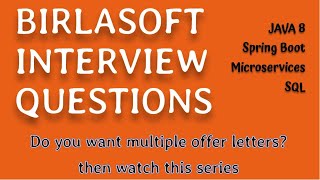 Java Interview Questions from BIRLASOFT You Need to Know! screenshot 5