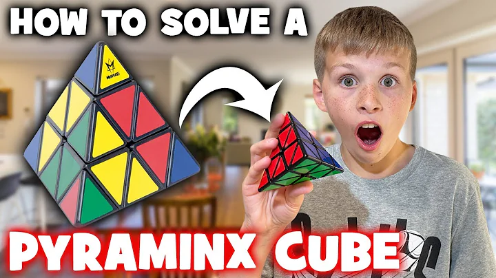 Solve a Pyraminx Cube SUPER EASY!