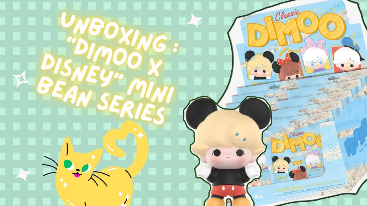 Unboxing Dimoo x Disney Beans (Popmart) - YouTube