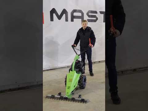 Сінокосарка самохідна ZIPPER ZI-BM870ECO Бензокосарка, видео 1