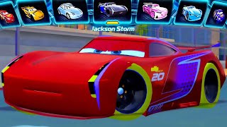Glowing Jackson Storm with Cars 2: The Video Game - Driven To Win screenshot 2