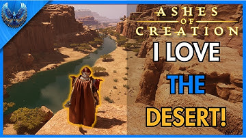 Leveling in the Desert is AMAZING! | Ashes of Creation Alpha 2 Phase 3