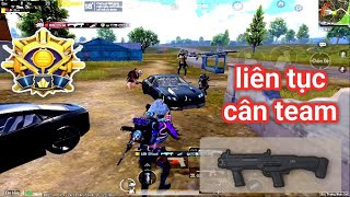 PUBG Mobile - Cầm DBS Liên Tục Clear 4 Squad Tại 1 Điểm Cho Đến Khi.. Bị Team Khác Dí