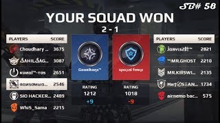 Modern combat 5, SB# 58 TOS vs SPECIAL FORCE, CTF with voice chat