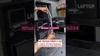 🔥HP ZBOOK FIREFLY G8🛸 Core i5 - 11th Gen🚀16GB RAM 🚁256GB SSD✅ 14” FHD Display✈️Intel Iris Graphics✨🥳