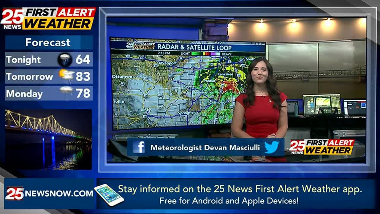 Strong to severe storms possible Sunday - YouTube