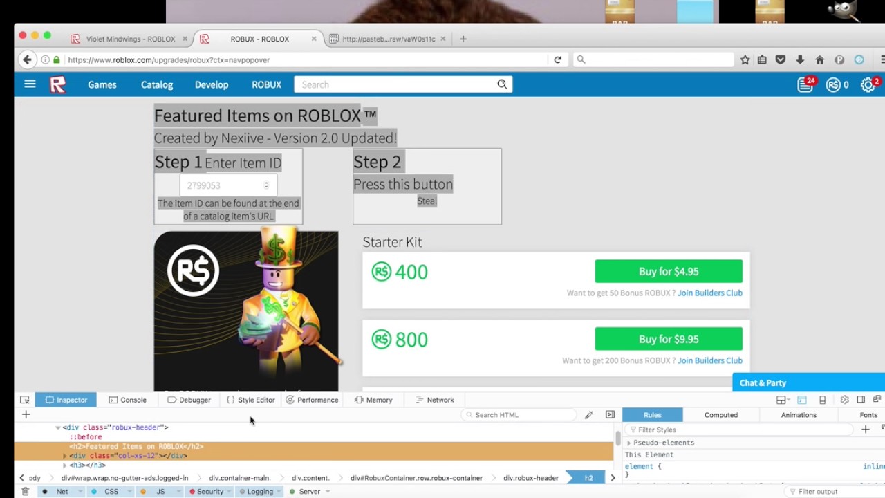 Roblox Robux Hack Cheat Generator A Free Robux Tix