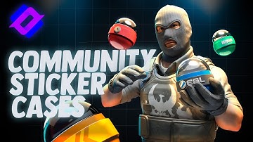 I Opened The Community Sticker Cases And Got INSANE Profit!