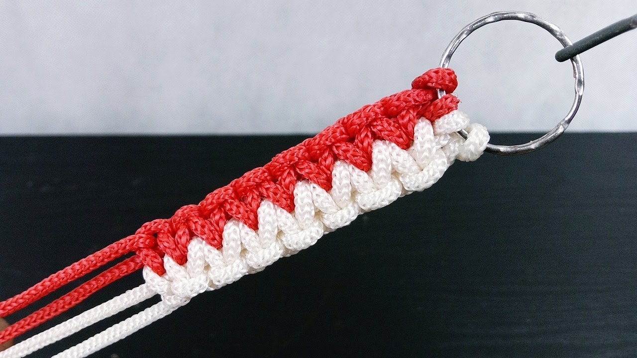 Cara Membuat Gantungan Kunci dari Tali Kur
