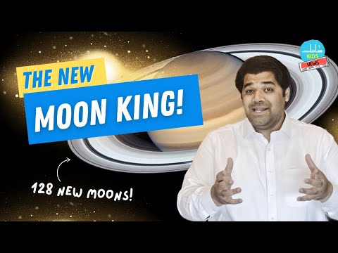 128 New Moons Of Saturn! | Kainaati News | Kainaat Kids English