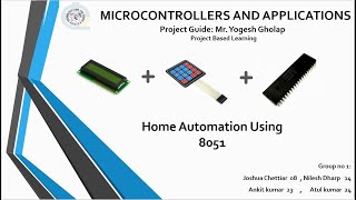 Home Automation using 8051 | Timer | 8051 | Assembly language programming | Use earphones