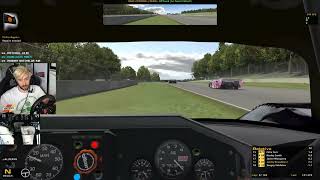 Jimmy punches the wall after his shifter breaks